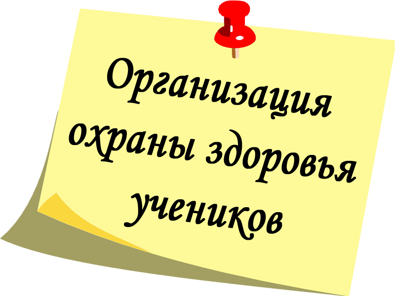 Организация охраны здоровья учеников.